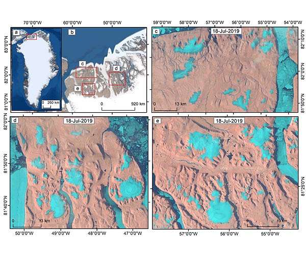 Melting accelerates for thousands of Greenland's northern glaciers