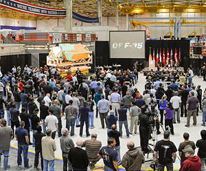Northrop Grumman Delivers 100th Center Fuselage for F-35 Lightning II