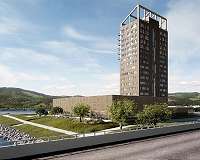Norway builds world's tallest timber tower