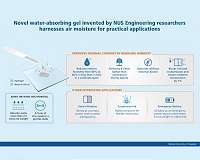 Novel NUS-developed hydrogel invented harnesses air moisture for practical applications