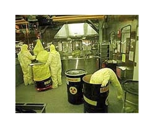Material developed to trap nuclear waste