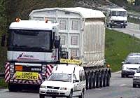 Five radioactive trucks stopped at Belarus border