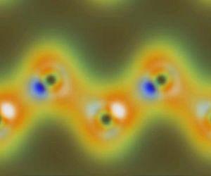 Synchronized lasers measure how light changes matter