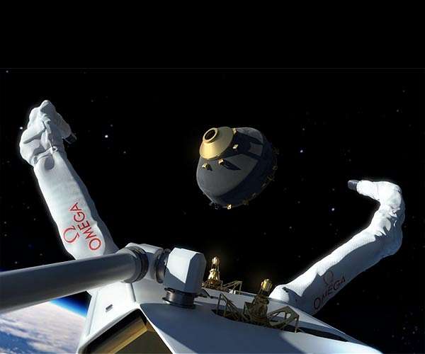 OMEGA joins ClearSpace to clean up space