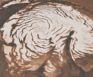 NASA Orbiter Penetrates Mysteries Of Martian Ice Cap