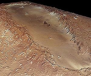 Orcus Patera - Mars's Mysterious Elongated Crater