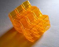 Origami, 3D printing merge to make complex structures in one shot