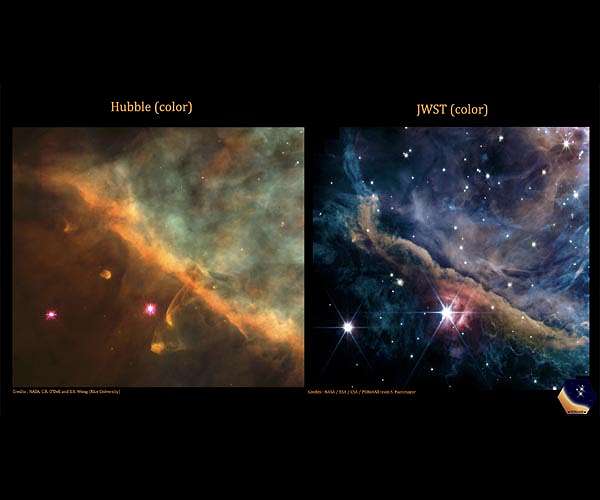 James Webb telescope captures planet-like structures in Orion Nebula