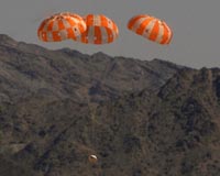 Orion Parachute Test Hits No Snags
