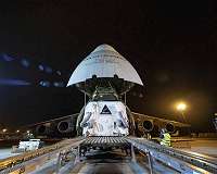 European-built Service Module arrives in US for first Orion lunar mission