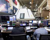 Team Powers On AA-2 Orion Module, Preps for Flight Test Simulation