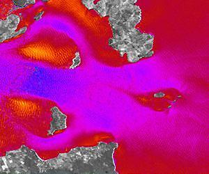 Bottleneck off the Orkney Islands