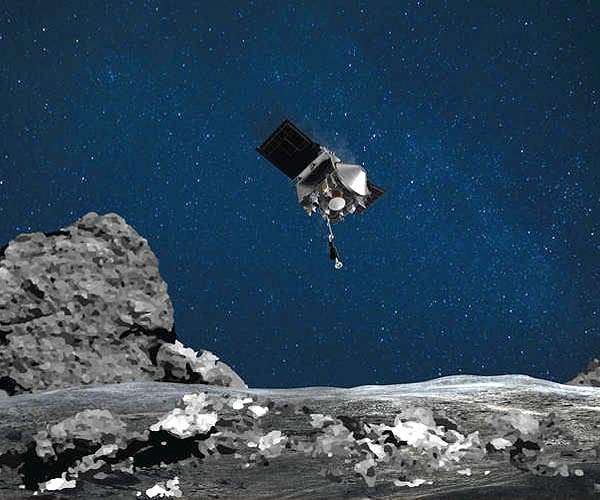 US space probe Osiris-Rex heads home with asteroid dust