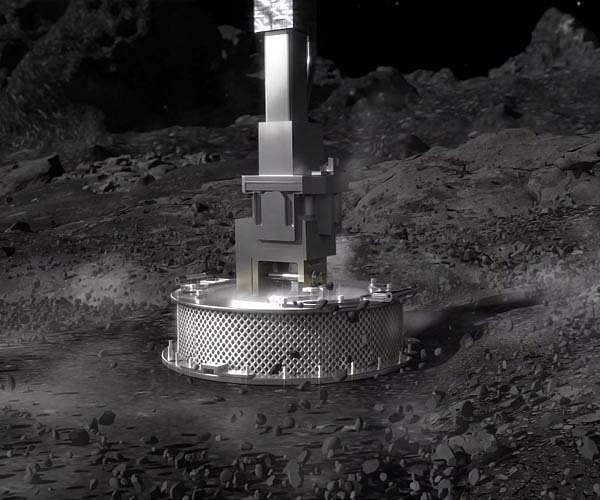 NASA images suggest OSIRIS-REx collection arm grabbed rocks from Bennu