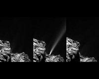 Comet's firework display ahead of perihelion