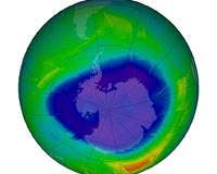 Ozone hole smaller in 2009 than 2008: WMO