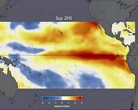 NASA sees a different kind of El Nino