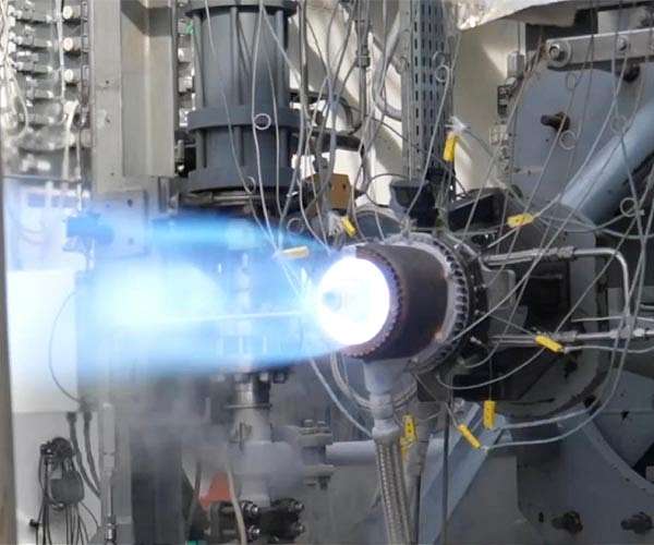 Aerospike engine from Pangea Aerospace trialled on DLR test stand