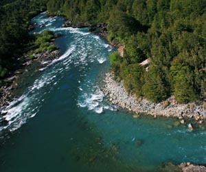 Rivers flowing into the sea offer vast potential as electricity source