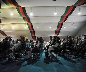 Afghan president's rival to boycott assembly