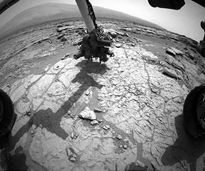 Curiosity Maneuver Prepares for Drilling