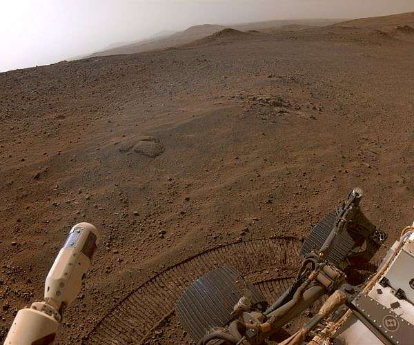 NASA rover surmounts Jezero crater rim to begin next science campaign