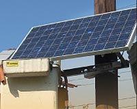 Suntech And Petra Solar Market Utility Pole Mounted Intelligent PV Systems