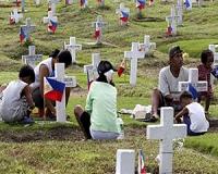 Philippines' annual graveyard gatherings mix celebration with sadness
