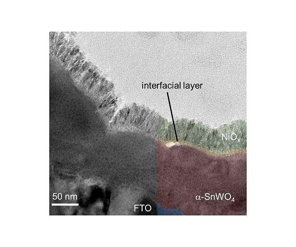 Solar hydrogen: Photoanodes made of alpha-SnWO4 promise high efficiencies