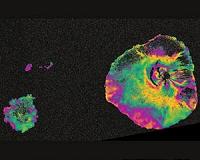 Fogo volcano on Sentinel's radar