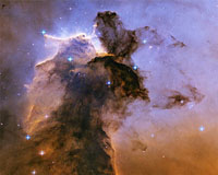 Pillars Of Creation Formed In The Shadows