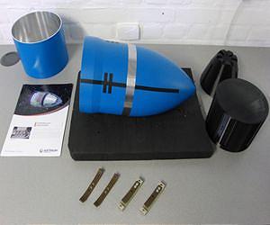 High-speed tests demonstrate space penetrator concept