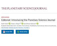 Planetary Science Journal launches with online papers