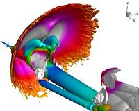 Simulating SLS Booster Separation