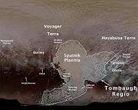 Pluto features given first official names