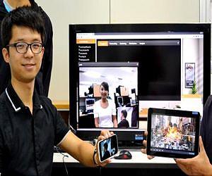 NTU scientist invents pocket living room TV