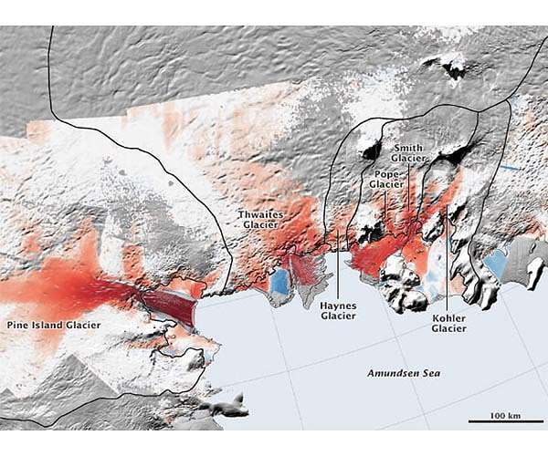Researchers detail causes of glacier retreat in West Antarctica