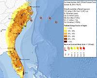 How soil moisture can help predict power outages caused by hurricance