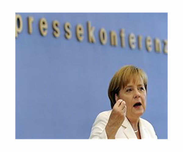 Frontrunner to succeed Merkel on back foot after floods