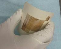 Printing silicon on paper, with lasers
