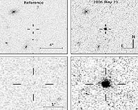 Stellar Explosion Displays Massive Carbon Footprint