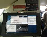 Preparing for air traffic control via satellite