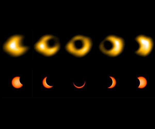 Researchers capture first images of a radio 'ring of fire' solar eclipse