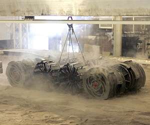 Engineers Building Hard-working Mining Robot