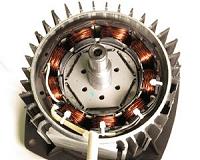 Improving electric motor efficiency via shape optimization