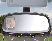 u-blox, paragon And Magna Introduce Rear-View Mirror Navigator