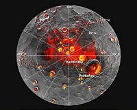 Researchers model glaciation on Mercury's poles
