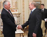 Putin's spokesman expects tough, but listening, Tillerson
