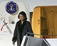Rice to travel to India, Kazakhstan