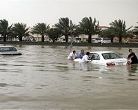 Traffic chaos, schools shut as Riyadh hit by rare flooding